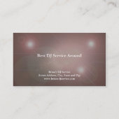 DJの名刺 名刺 (裏面)