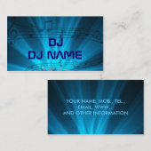 djの名刺 名刺 (正面/裏面)