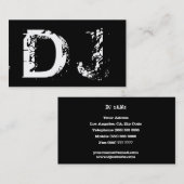 DJの名刺 名刺 (正面/裏面)