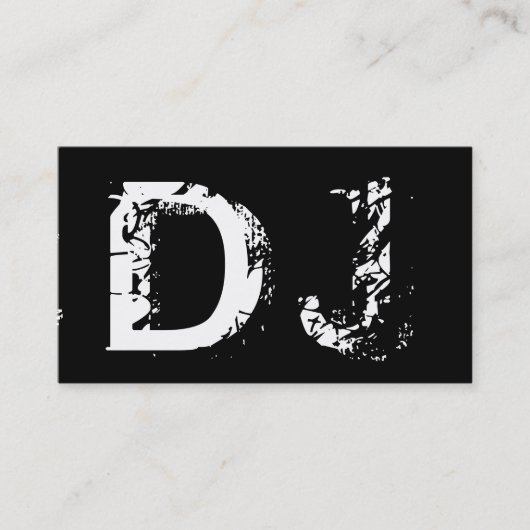 DJの名刺 名刺 (正面)