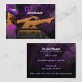 DJの名刺 名刺 (正面/裏面)