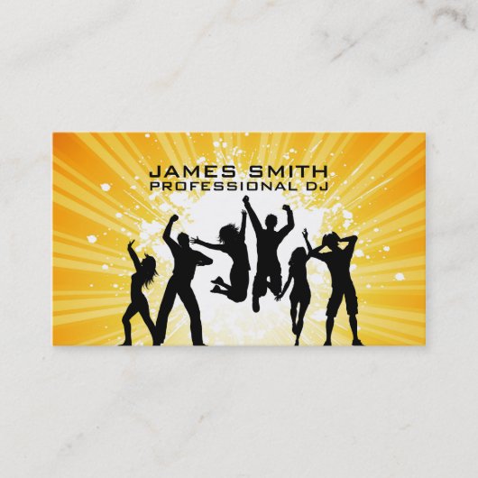 DJの名刺 名刺 (正面)