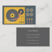 DJの名刺 名刺 (正面/裏面)