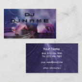 DJの名刺 名刺 (正面/裏面)