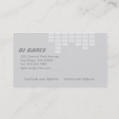 DJの名刺 名刺 (裏面)