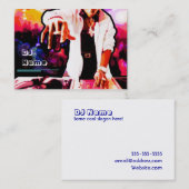 DJの名刺 名刺 (正面/裏面)