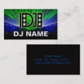 DJの名刺 名刺 (正面/裏面)
