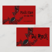 DJの名刺 名刺 (正面/裏面)