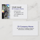 DJの名刺 名刺 (正面/裏面)