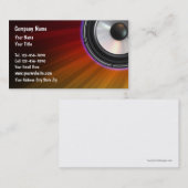 DJの名刺 名刺 (正面/裏面)