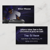 DJの名刺 名刺 (正面/裏面)
