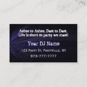 DJの名刺 名刺 (裏面)