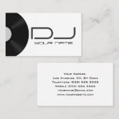 DJの名刺 名刺 (正面/裏面)