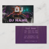 DJの名刺 名刺 (正面/裏面)