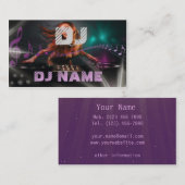 DJの名刺 名刺 (正面/裏面)