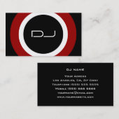 DJの名刺 名刺 (正面/裏面)