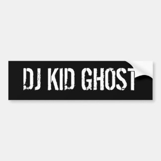 DJの子供の幽霊 バンパーステッカー