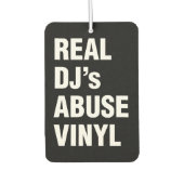 DJの実在ABUSE VINYL カーエアーフレッシュナー (正面)