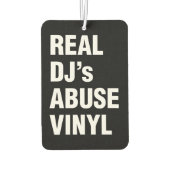 DJの実在ABUSE VINYL カーエアーフレッシュナー (裏面)