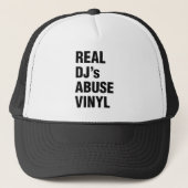 DJの実在ABUSE VINYL キャップ (正面)