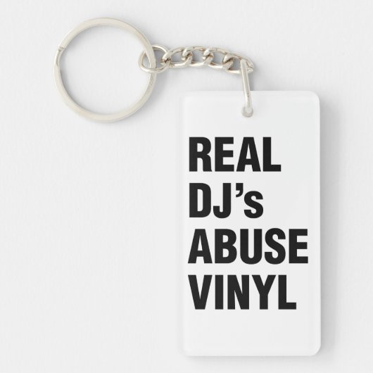 DJの実在ABUSE VINYL キーホルダー (正面)