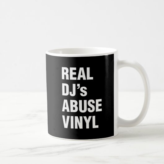 DJの実在ABUSE VINYL コーヒーマグカップ (右)