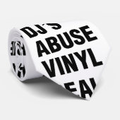 DJの実在ABUSE VINYL ネクタイ (ロール)