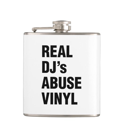 DJの実在ABUSE VINYL フラスク (正面)