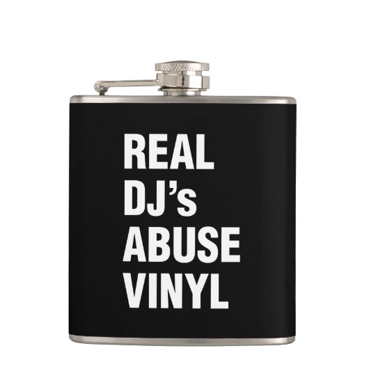 DJの実在ABUSE VINYL フラスク (正面)