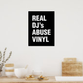 DJの実在ABUSE VINYL ポスター (キッチン)