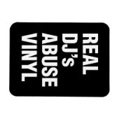 DJの実在ABUSE VINYL マグネット (横)