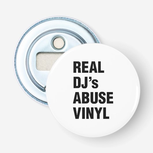 DJの実在ABUSE VINYL 栓抜き (正面)