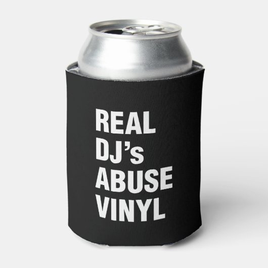 DJの実在ABUSE VINYL 缶クーラー (缶正面)