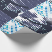 DJの実行光沢のある包装紙 ラッピングペーパー (角)