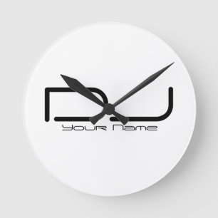 DJの柱時計 ラウンド壁時計