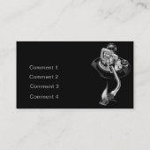 DJの腕の名刺 名刺 (裏面)