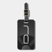 DJの荷物のラベル ラゲッジタグ (正面縦)