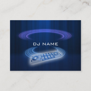 djの青 名刺