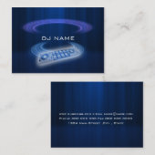 djの青 名刺 (正面/裏面)