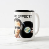 DJの音響効果のマグ ツートーンマグカップ (正面右)