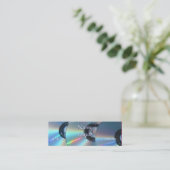 DJのCD名刺II スキニー名刺 (スタンド正面)