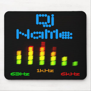 Djはあなたの一流のカスタムな平衡装置のバーEQを加えます マウスパッド