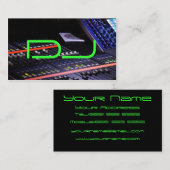 DJは冷却します 名刺 (正面/裏面)