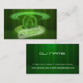 DJは緑化します 名刺 (正面/裏面)