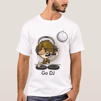 djは、DJ行きます Tシャツ