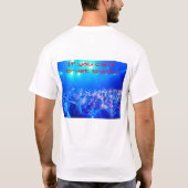 djを信頼できないかどうかだれが信頼できるか tシャツ (裏面)