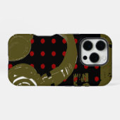 djを電話して下さい iPhoneケース (裏面横)