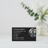 DJアンドミュージックスタジオ 名刺 (スタンド正面)