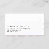 DJアンビエントカスタムライトの名刺 名刺 (裏面)