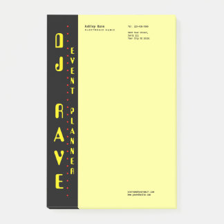 DJイベントプランナー ポストイット